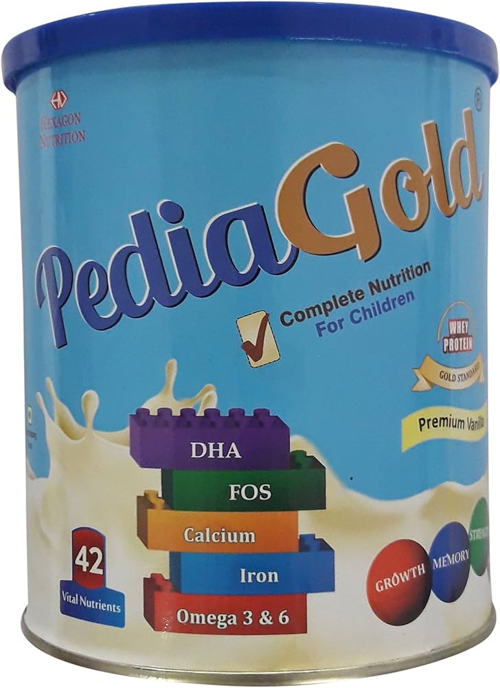 Pediagold Vanilla 400G Tin