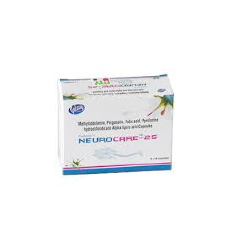 Nuerocare 25 (Pregabalin25,Vit B12,B6,B9)