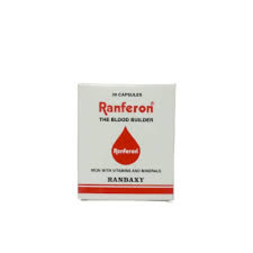 Ranferon Caps (Iron, Vitamins, Minerals)