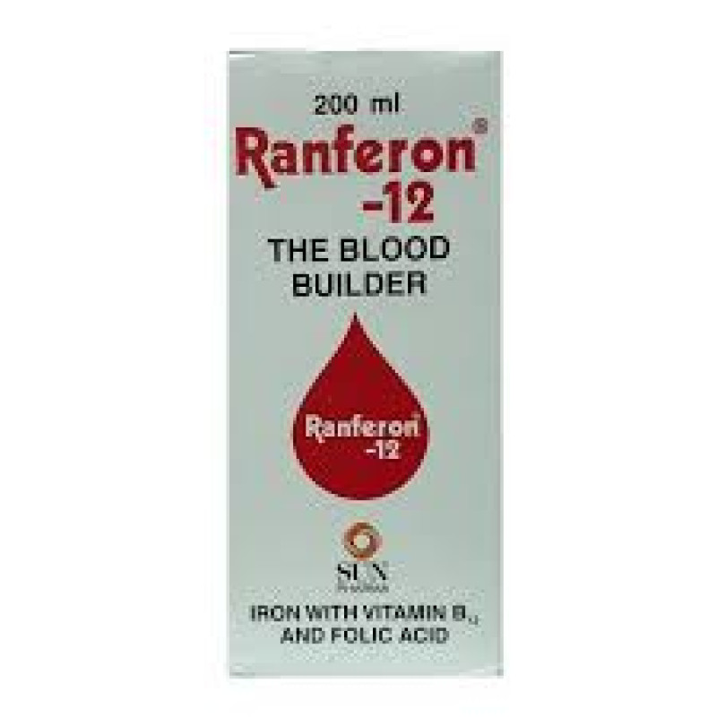 Ranferon Syrup (Iron, Vitamins, Minerals)