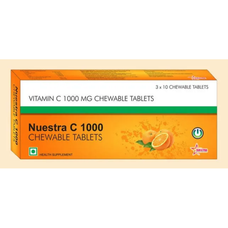 Ascorbic Acid 1000Mg Chewable (Nuestra C)