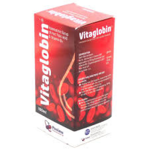 Vitaglobin (Iron, Folic Acid, Vitamin B12 Haematinic Syrup)