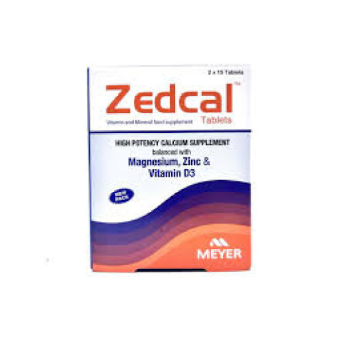 ZEDCAL (Calcium, Magnesium, Zinc, And Vitamin D3)
