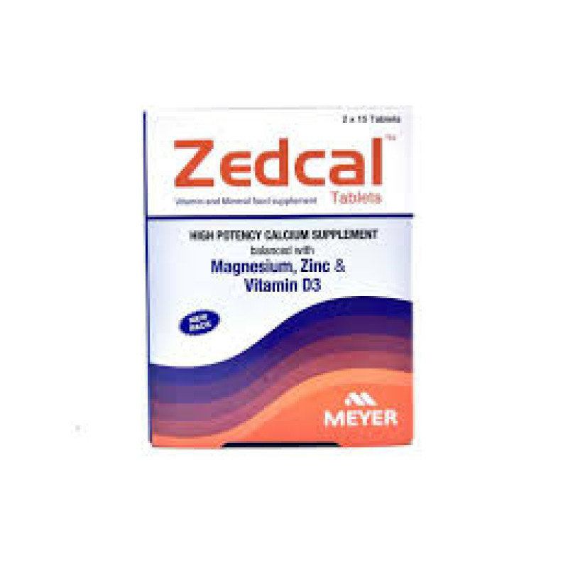 ZEDCAL (Calcium, Magnesium, Zinc, And Vitamin D3)