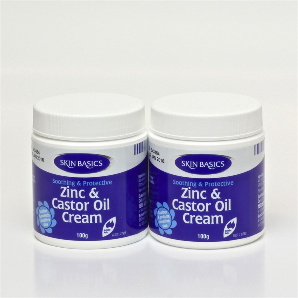 Zinc Oxide + Castor Oil Cream 100G